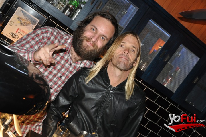 Francisco Leyton, Taylor Hawkins, baterista de Foo Fighters