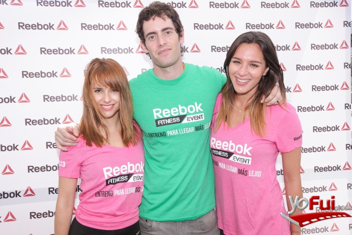 Juanita Ringeling, Christian von Hoveling, Brand Marketing Manager de Reebok, Gianella Marengo