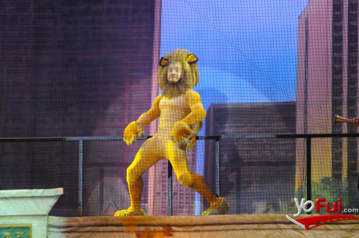 Fotografía en Madagascar Live, Movistar Arena