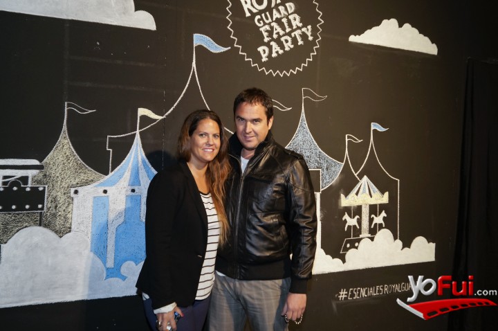 Francisca Izquierdo en Royal Guard Fair Party