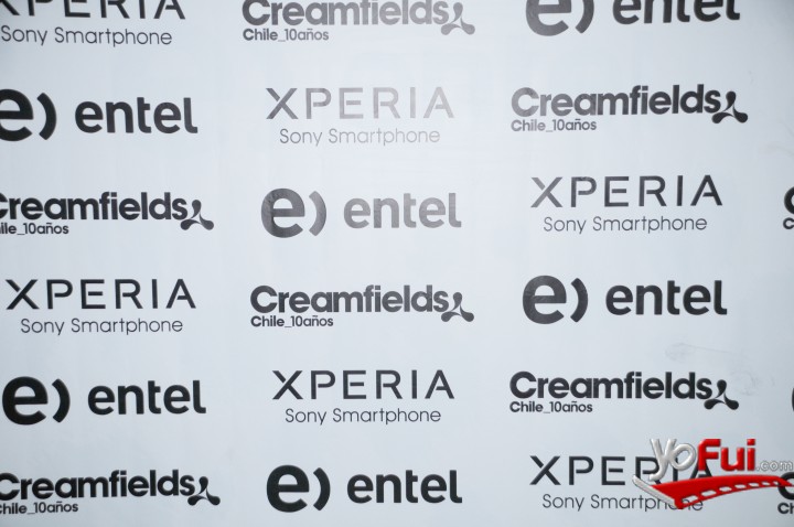 Fotografía en Creamfield 2013 y sus 10 años en Chile, Espacio Riesco