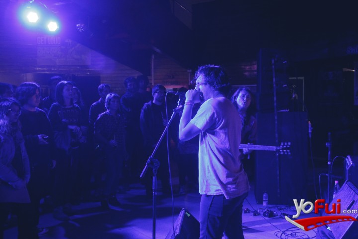 Fotografía en Japandroids en último concierto del ciclo Virgin Converse S.U.E.N.A., Cine Arte Alameda
