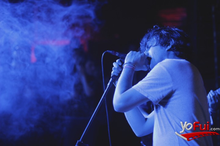 Fotografía en Japandroids en último concierto del ciclo Virgin Converse S.U.E.N.A., Cine Arte Alameda