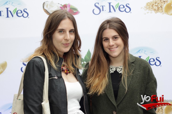 Javiera Arrate en Lanzamiento nuevas cremas St Ives