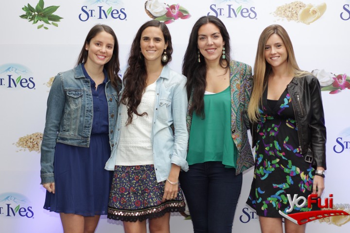 Maite Pedulla en Lanzamiento nuevas cremas St Ives