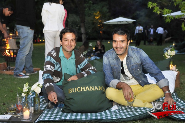 Luis Pérez en Lanzamiento de whisky Buchanan´s en Chile