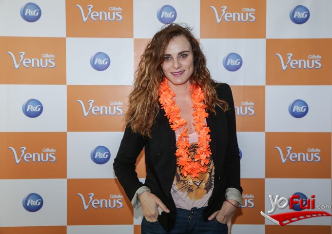 Bárbara Ruiz Tagle en Lanzamiento nueva Gillette Venus Mallibú