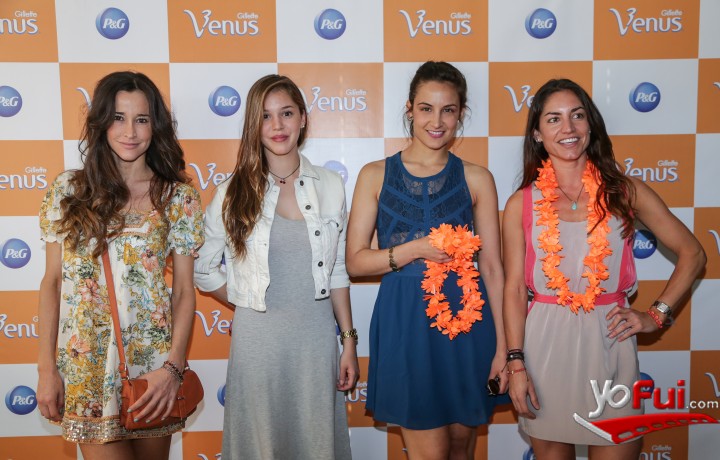 Catalina Aguayo en Lanzamiento nueva Gillette Venus Mallibú