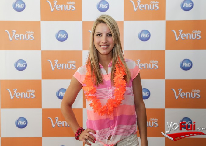 Lucila Vit en Lanzamiento nueva Gillette Venus Mallibú