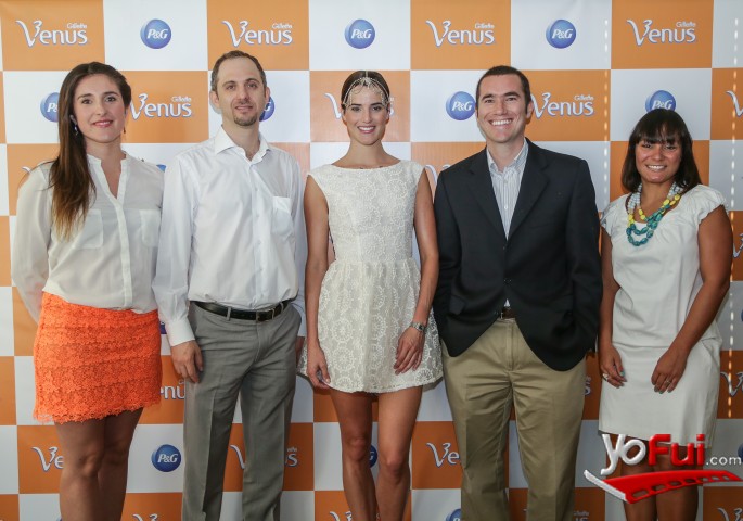 María José Echeverría en Lanzamiento nueva Gillette Venus Mallibú
