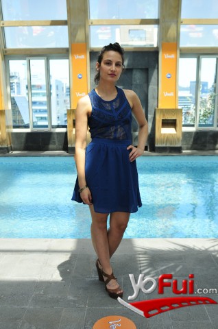 Catalina Aguayo en Lanzamiento nueva Gillette Venus Mallibú