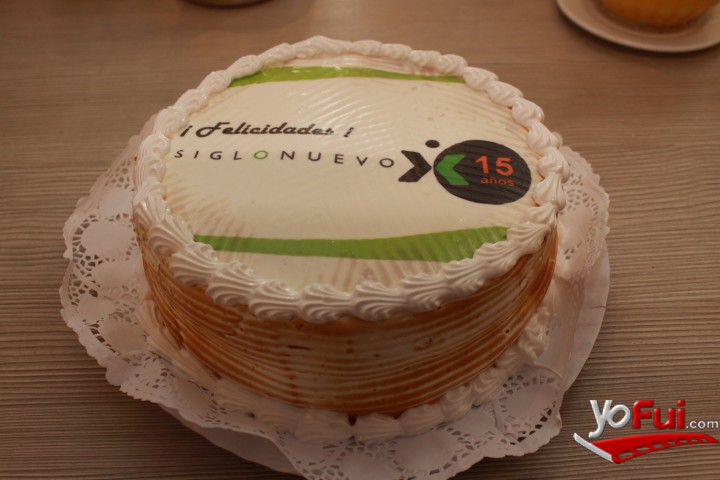 Torta Aniversario 15º de Comunicaciones Siglo Nuevo