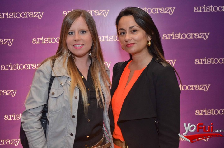 Macarena García en Lanzamiento de Aristocrazy en Chile