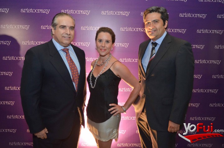 Andrea Grasti en Lanzamiento de Aristocrazy en Chile