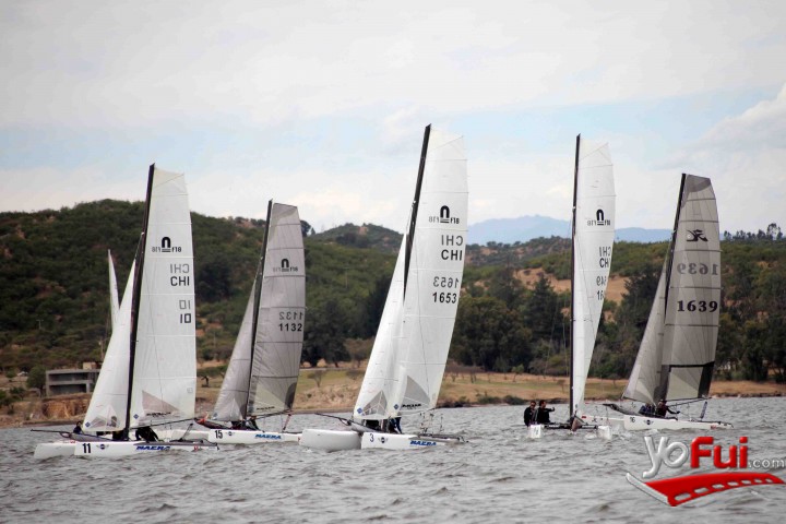 Regata en Regata de Catamaranes en Marina Golf Rapel
