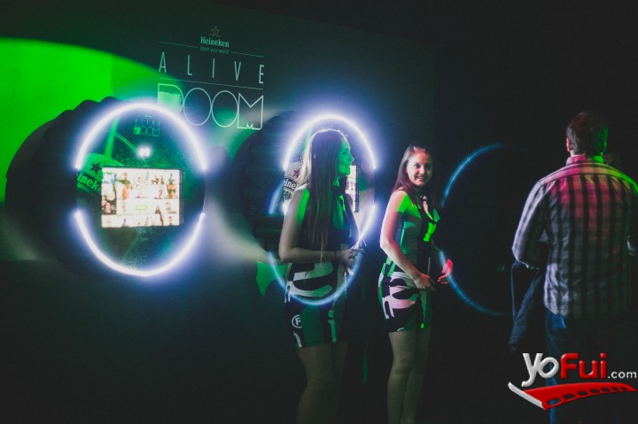 Fotografía en Fiesta Cierre campaña Alive Room de Heineken, Centro Cultural de La Moneda