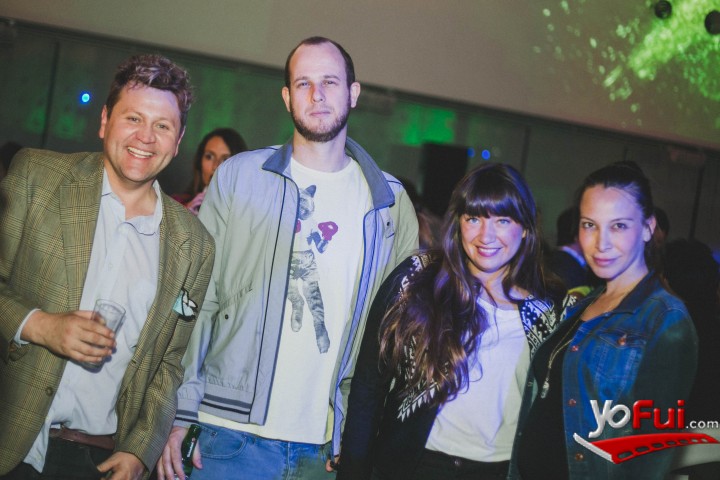 Alfredo López, Roberto Riofrio, Camila Santa Ana, Carolina Montenegro