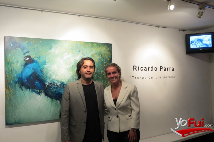 Ricardo Parra, artista expositor, María José Fuentes
