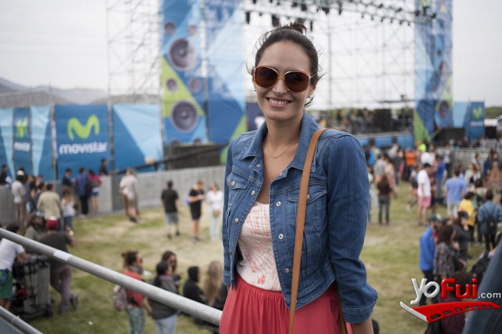 Fernanda Urrejola en VIP Club Movistar en  Primavera Fauna 2013