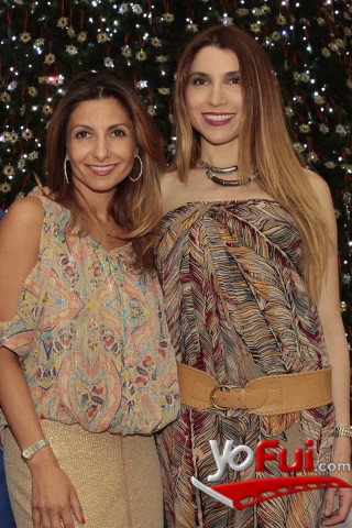 Paola Maluje en Encendido del árbol de navidad Swarovski en Parque Arauco