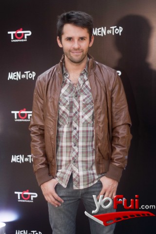 Mario Horton en Lanzamiento calendario digital Men in Top