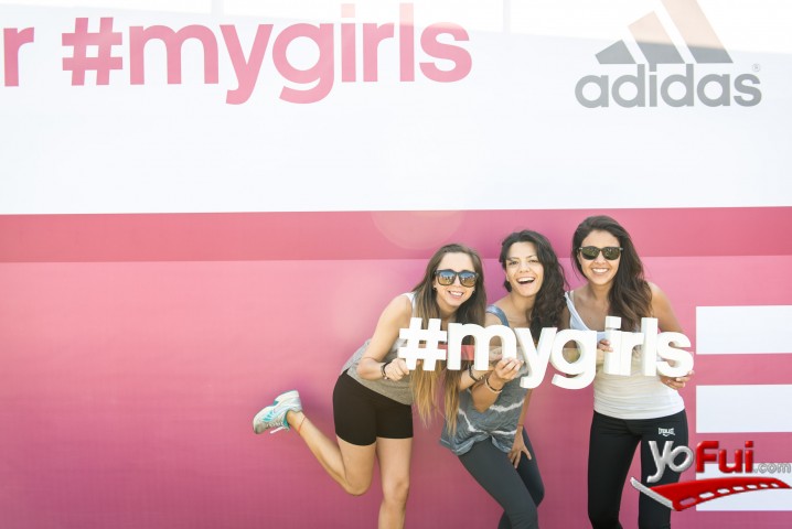 Fotografía en Ultimo evento deportivo de la campaña All in for My Girls de Adidas, Parque Araucano