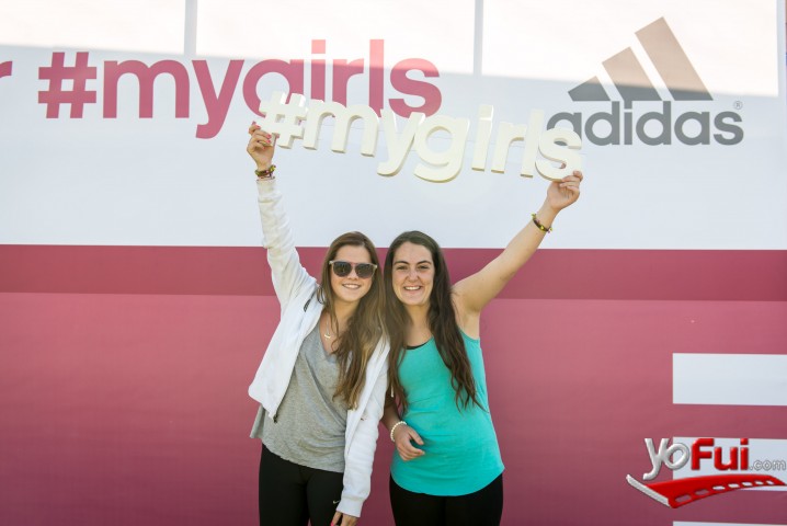 Fotografía en Ultimo evento deportivo de la campaña All in for My Girls de Adidas, Parque Araucano