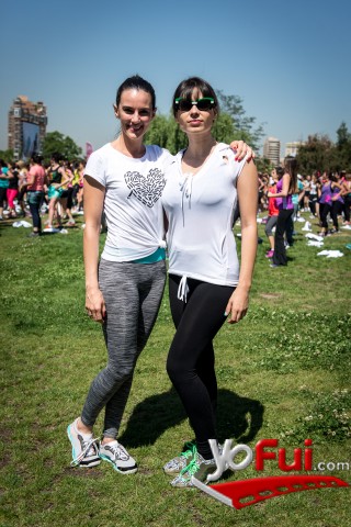 Keka Lamarca en Ultimo evento deportivo de la campaña All in for My Girls de Adidas