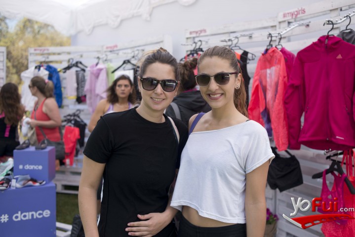 Valentina Modolo en Ultimo evento deportivo de la campaña All in for My Girls de Adidas