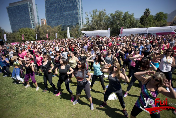 Fotografía en Ultimo evento deportivo de la campaña All in for My Girls de Adidas, Parque Araucano
