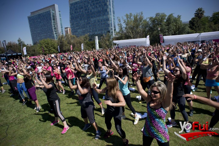 Fotografía en Ultimo evento deportivo de la campaña All in for My Girls de Adidas, Parque Araucano