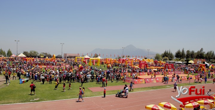 Fotografía en Olimpiadas de Otro Mundo, Estadio San Carlos de Apoquindo