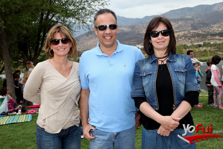 Claudia Anwandter en Family Day en la Laguna Piedra Roja