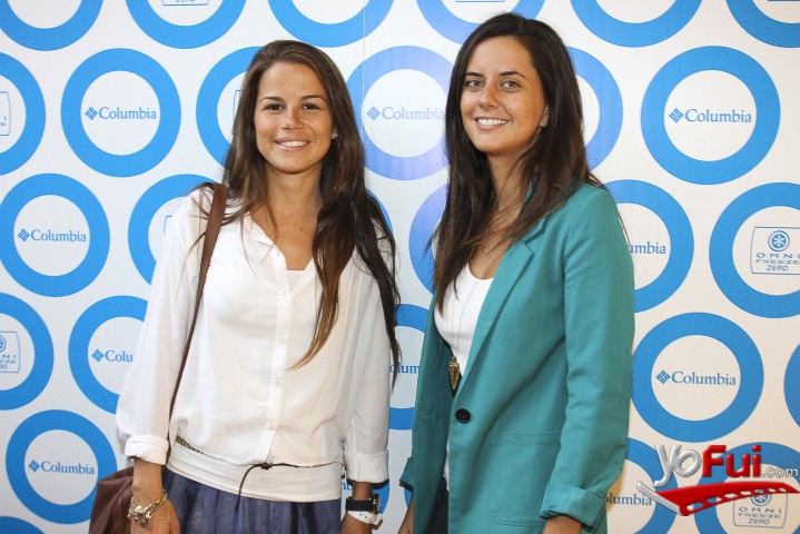 Catalina Brauchle en Experience Store y tecnologia Omni Freeze Zero de Columbia