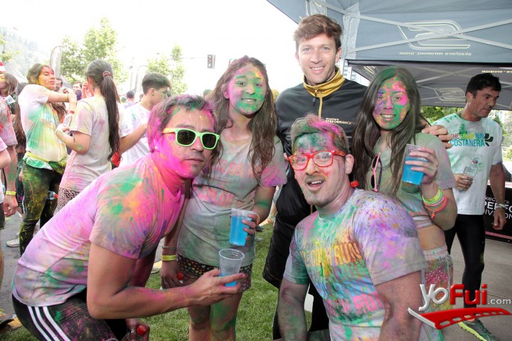 Fotografía en The Color Run, Frontis Mall Costanera Center