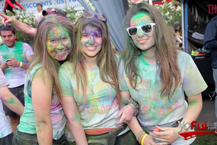 María José Herrera en The Color Run