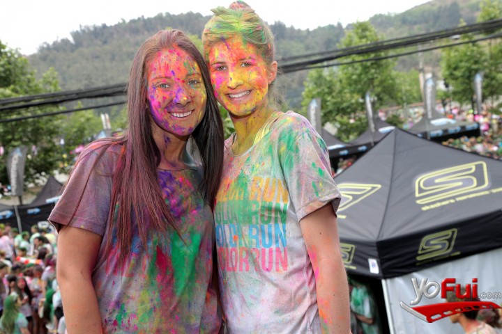 Florencia Alcalde en The Color Run