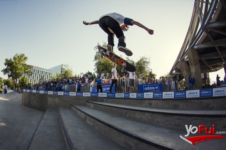 Fotografía en #3stripestour Adidas Skateboarding, Skatepark de Las Condes