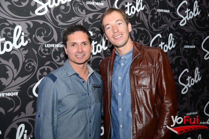 Francisco Yañez en Stoli Night Edition