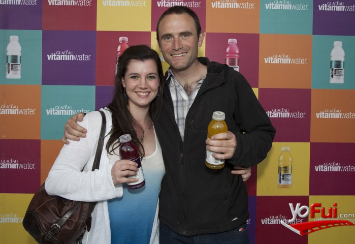 Javiera Pinto en Recital de Jason Mraz y Glacéau Vitaminwater