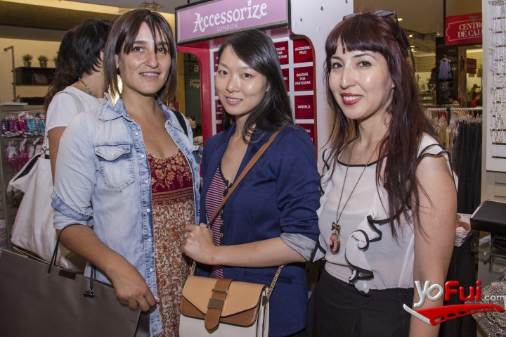 Carolina Piña en Inauguración Accessorize en Paris