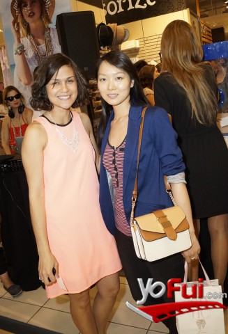 Carina Gil en Inauguración Accessorize en Paris