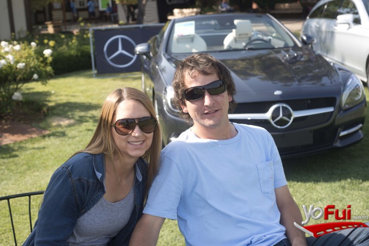 Paula Arnolds en Mercedes Benz en Copa Hándicap de Chile