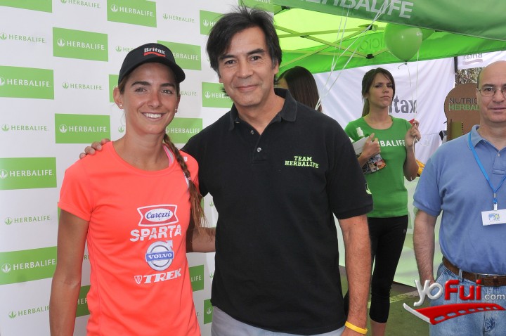 Valentina Carvallo en Lanzamiento del Herbalife Ironman Pucón 2014