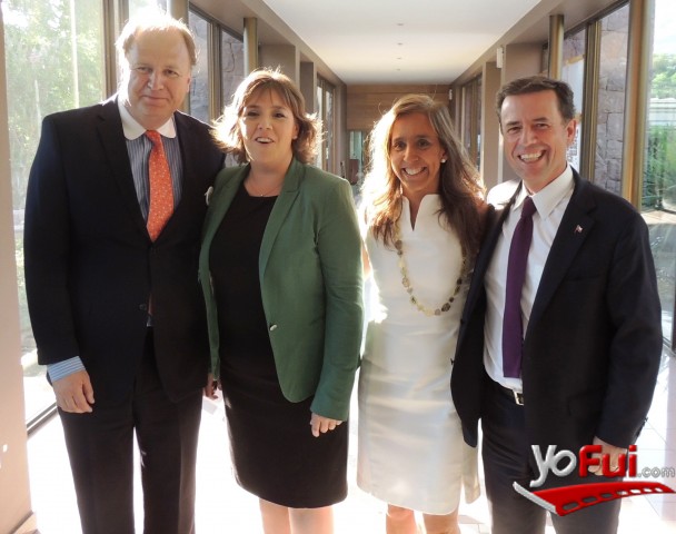 Heriberto Urzúa, Loreto Seguel, Ministra del Sernam, Verónica Hoffmann, Rodrigo Pérez, Ministro de Vivienda