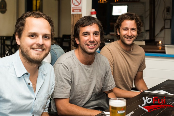 Nicolás Buzeta, Eugenio Searle, Felipe Mustaicis