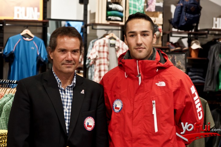 Neven Ilic, presidente del COI, Jonathan Fernández
