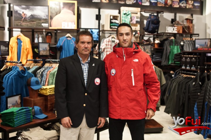 Neven Ilic, presidente del COI, Jonathan Fernández