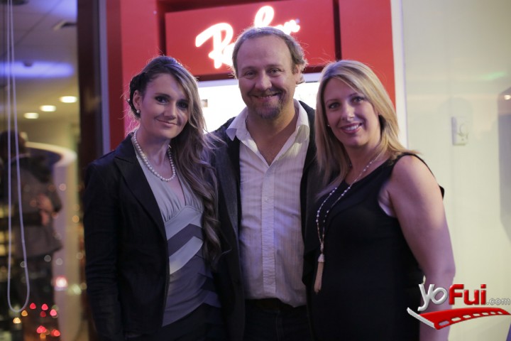 María José Sepúlveda (Luxóttica Showroom Coordinator Chile), Alfredo Alonso, Macarena Tondreau
