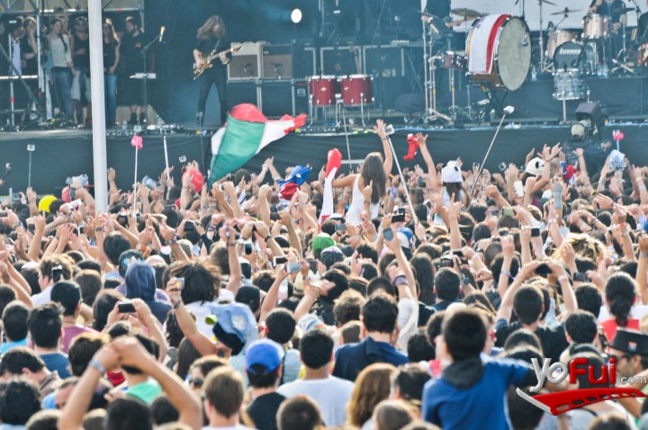 Fotografía en Lollapalooza  Chile 2014- sábado 29 de marzo, Parque O'Higgins